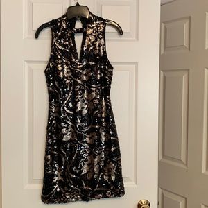 Sequin Mini Party Dress